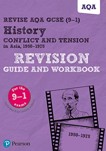 Beispielbild fr Pearson REVISE AQA GCSE (9-1) History Conflict and tension in Asia Revision Guide and Workbook: (with free online Revision Guide and Workbook) for . and 2022 exams (REVISE AQA GCSE History 2016) zum Verkauf von AwesomeBooks