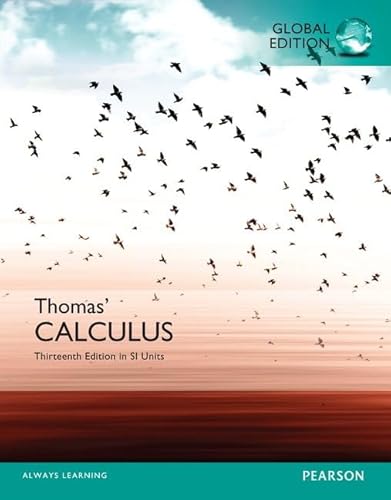 9781292243603: Thomas' Calculus plus Pearson MyLab Mathematics with Pearson eText, SI Edition