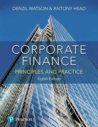 Imagen de archivo de Corporate Finance: Principles and Practice a la venta por Books Puddle