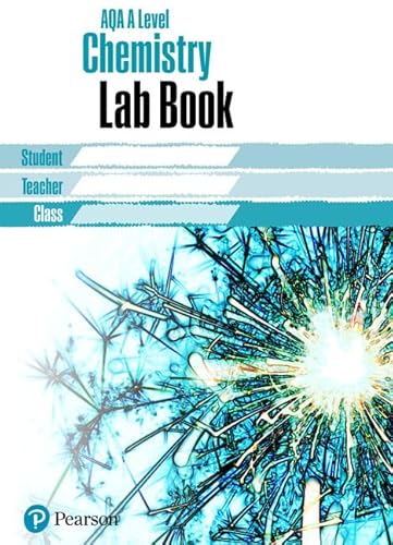 9781292245294: AQA A level Chemistry Lab Book: Lab Book