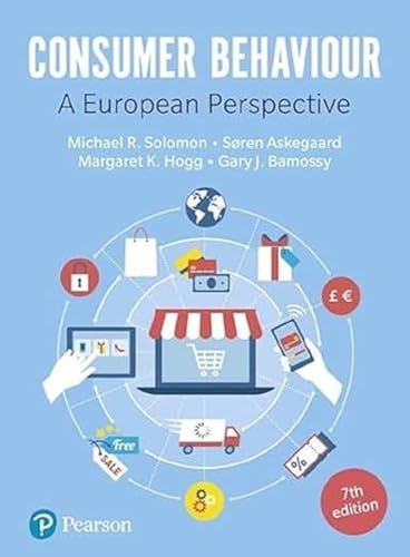 Imagen de archivo de Solomon: Consumer Behaviour_p7: A European Perspective a la venta por Monster Bookshop