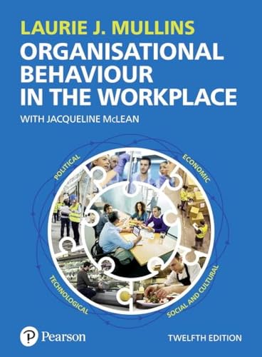 Beispielbild fr Organisational Behaviour in the Workplace zum Verkauf von Anybook.com