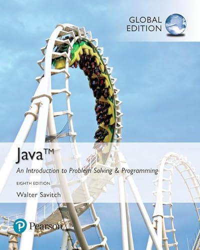 9781292247472: Java: An Introduction to Problem Solving and Programming, Gl
