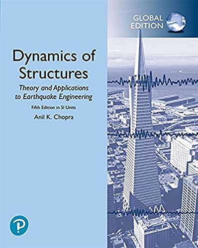Imagen de archivo de Dynamics of Structures in SI Units, Global Edition a la venta por Books Puddle