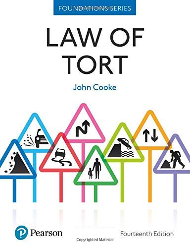 9781292251363: Law of Tort (Foundation Studies in Law Series)
