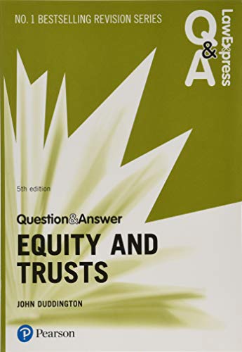 Beispielbild fr Law Express Question and Answer: Equity and Trusts, 5th edition (Law Express Questions & Answers) zum Verkauf von WorldofBooks