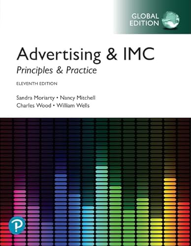 Imagen de archivo de ADVERTISING AND IMC: PRINCIPLES AND PRACTICE, GLOBAL EDITION, 11TH EDITION a la venta por Basi6 International