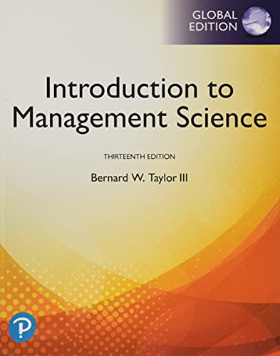 9781292263045: Introduction to Management Science, Global Edition