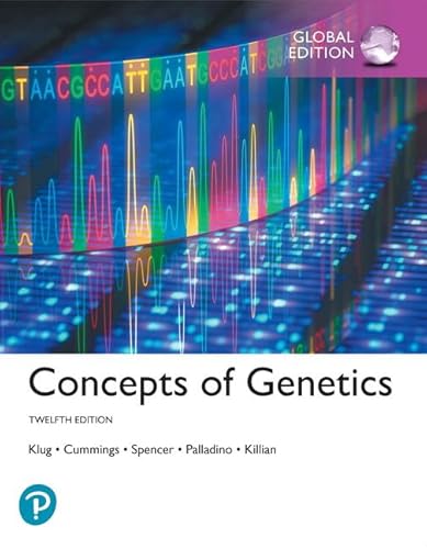 Beispielbild fr Concepts of Genetics, Global Edition zum Verkauf von Book Deals