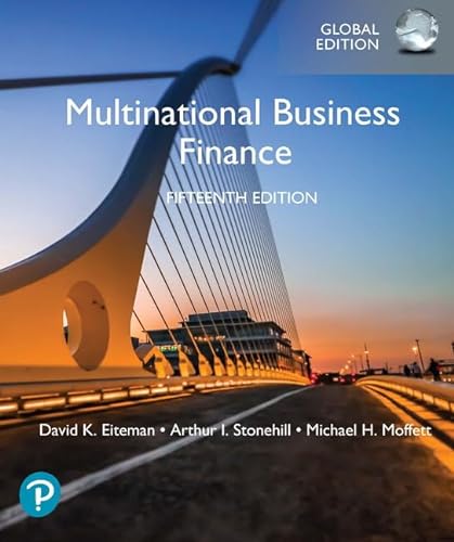 Beispielbild fr Multinational Business Finance, Global Edition zum Verkauf von Better World Books
