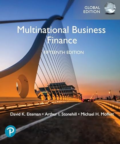 Imagen de archivo de Multinational Business Finance, Global Edition a la venta por Better World Books