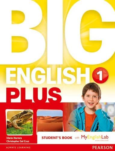 Stock image for Big English Plus American Edition 1 Students' Book With MyEnglishLab Access Code Pack New Edition for sale by Blackwell's