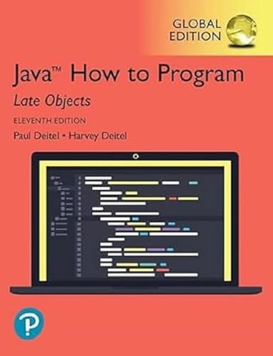 Image d'archives pour Java How to Program, Late Objects, Global Edition mis en vente par ThriftBooks-Dallas