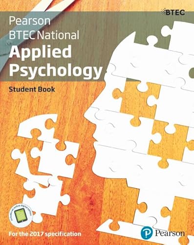 Stock image for BTEC National Applied Psychology Student Book + Activebook for sale by MusicMagpie