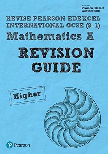 Stock image for Pearson Edexcel International GCSE (9-1) Mathematics A Revision Guide - Higher: includes online edition for sale by WorldofBooks
