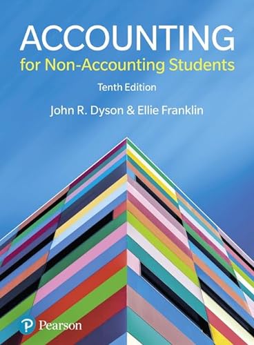 Imagen de archivo de Accounting for Non-Accounting Students 10th Edition a la venta por Le Monde de Kamlia