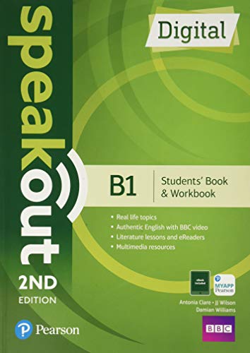 9781292289007: Speakout digital. B1. Student's book & Workbook. Without key. Per il triennio delle Scuole superiori. Con e-book. Con espansione online