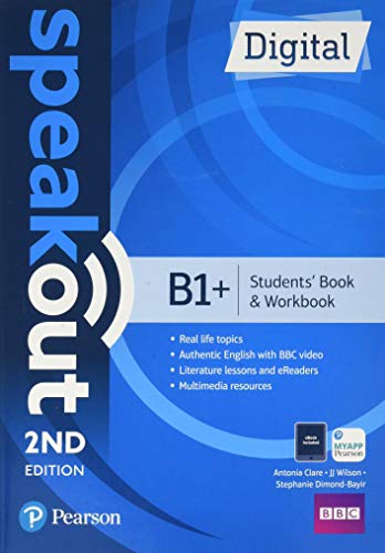 9781292289021: Speakout digital. B1+. Student's book & Workbook. Without key. Per il triennio delle Scuole superiori. Con e-book. Con espansione online