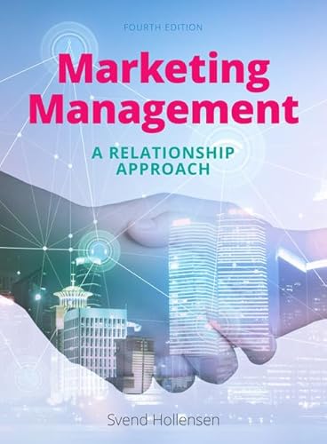 9781292291444: Marketing Management: A relationship approach