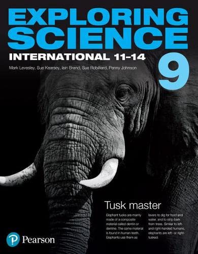 Beispielbild fr Exploring Science International Year 9 Student Book (Exploring Science 4) zum Verkauf von Monster Bookshop