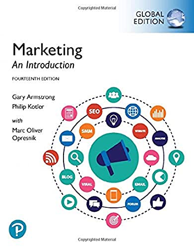 Stock image for Marketing: An Introduction, Global Edition for sale by ZBK Books