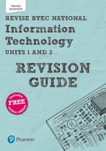 9781292299099: Revise BTEC National Information Technology Revision Guide: Third edition (REVISE BTEC Nationals in IT)