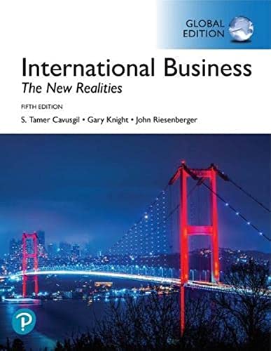 Stock image for International Business: The New Realities, Global Edition for sale by Bulrushed Books