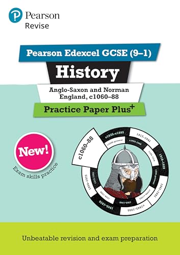 Stock image for Pearson REVISE Edexcel GCSE History Anglo-Saxon and Norman England, c1060-88 Practice Paper Plus - 2023 and 2024 exams: for home learning, 2022 and . and exams (REVISE AQA GCSE History 2016) for sale by WorldofBooks