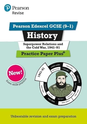 Imagen de archivo de Revise Pearson Edexcel GCSE (9-1) History Superpower relations and the Cold War, 1941-91 Practice Paper Plus: for home learning, 2022 and 2023 assessments and exams (Revise Edexcel GCSE History 16) a la venta por WorldofBooks