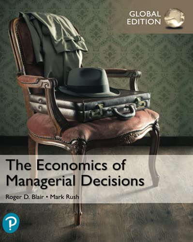 Stock image for The Economics of Managerial Decisions for sale by Blackwell's