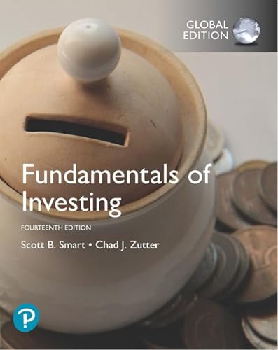 Stock image for Fundamentals of Investing plus Pearson MyLab Finance with Pearson eText, Global Edition for sale by PBShop.store UK