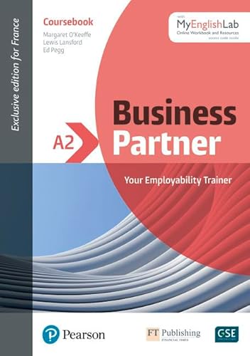 Beispielbild fr Business Partner French edition A2 Coursebook and Standard MyEnglishLab Pack zum Verkauf von Gallix
