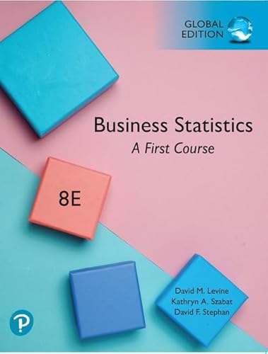 Stock image for Business Statistics: A First Course, Global Edition for sale by ThriftBooks-Atlanta