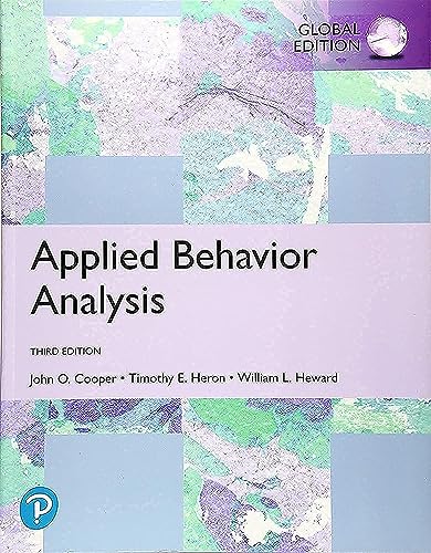 9781292324630: Applied Behavior Analysis, Global Edition