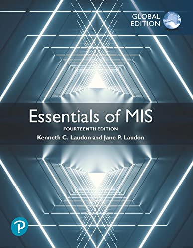 Stock image for Essentials of MIS, Global Edition for sale by Revaluation Books