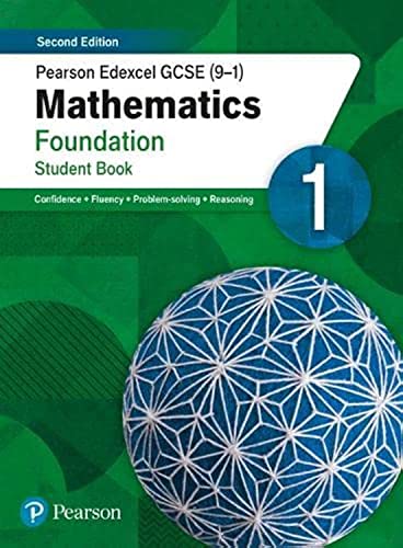 9781292346144: Pearson Edexcel GCSE (9-1) Mathematics Foundation Student Book 1: Second Edition