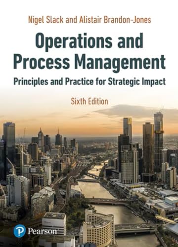Stock image for Slack: Operations and Process Management (6th US Edition) for sale by SellOnline2020