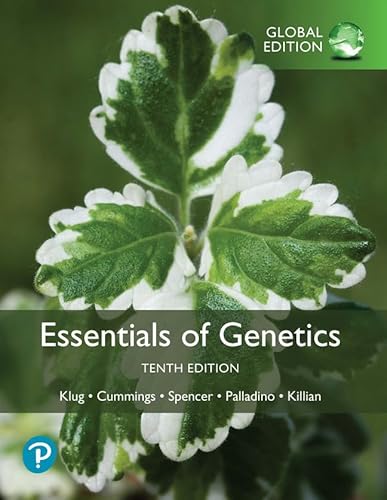 Beispielbild fr Essentials of Genetics, Global Edition zum Verkauf von SecondSale