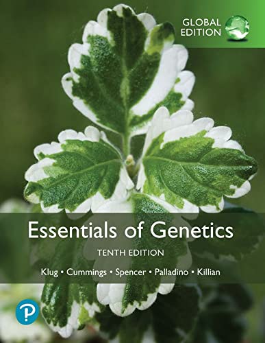 Stock image for Essentials of Genetics, Global Edition for sale by SecondSale