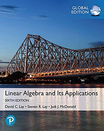Stock image for Linear Algebra And Its Applications, Global Edition 6 ed for sale by GreatBookPrices