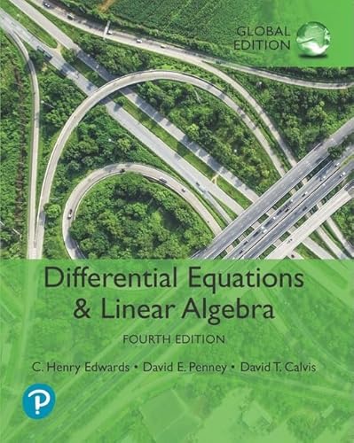 Beispielbild fr Differential Equations and Linear Algebra, Global Edition zum Verkauf von Monster Bookshop