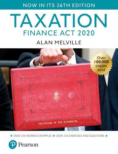 Stock image for Melville's Taxation: Finance Act 2020 for sale by WorldofBooks