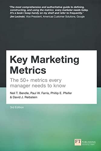 Beispielbild fr Key Marketing Metrics zum Verkauf von Blackwell's