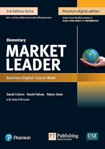 9781292361116: Market Leader 3e Extra Elementary Course Book, eBook, QR, MEL & DVD Pack - 9781292361116