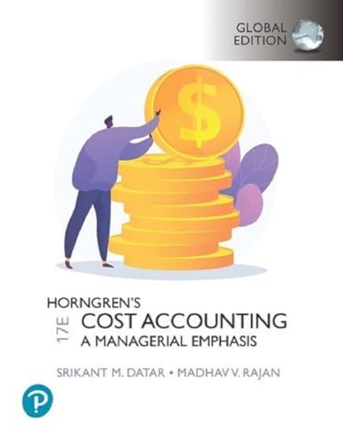 Beispielbild fr Horngren's Cost Accounting, Global Edition + MyLab Accounting, with Pearson eText zum Verkauf von AHA-BUCH GmbH