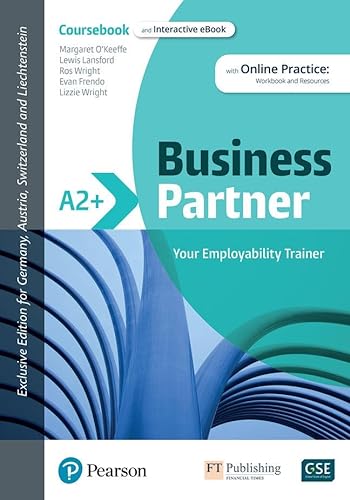 Imagen de archivo de Business Partner A2+ DACH Edition Coursebook and eBook With Online Practice a la venta por Blackwell's