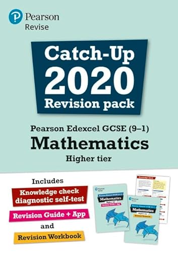 Stock image for Pearson REVISE Edexcel GCSE (9-1) Mathematics Higher Catch-up Revision Pack: for home learning, 2022 and 2023 assessments and exams (REVISE Edexcel GCSE Maths 2015) for sale by WorldofBooks