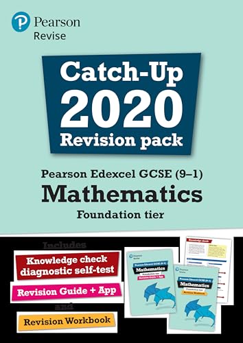 9781292375212: Pearson REVISE Edexcel GCSE Maths (Foundation): Revision Pack - for 2025 and 2026 exams: incl. revision guide, workbook & more!