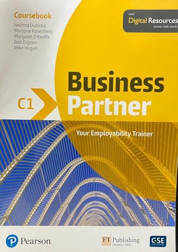 Stock image for Business Partner C1 Coursebook & Ebook With Myenglishlab & Digital Resources for sale by GreatBookPrices