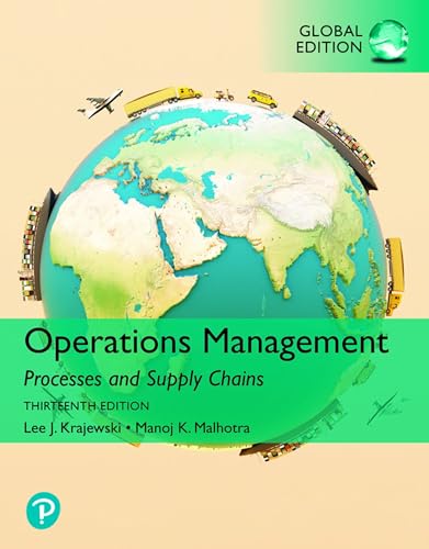 Stock image for Operations Management: Processes and Supply Chains, [GLOBAL EDITION] for sale by The Book Cellar, LLC